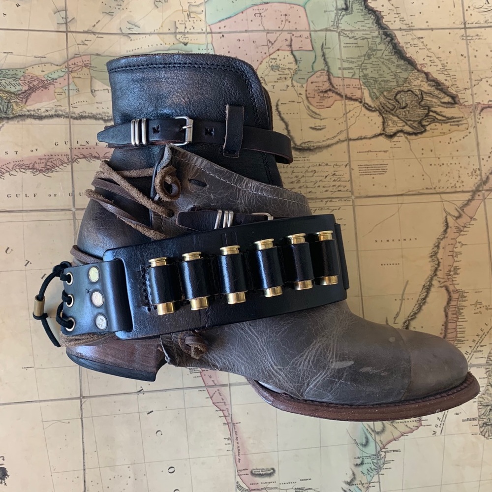 LAST Bandolier Unisex Gunslinger Boot Belts